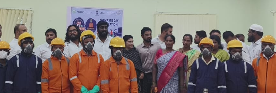 Namaste Day celebration PPE Kits Distribution
